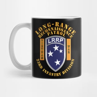 23rd ID - LRRP w VN War Banner Mug